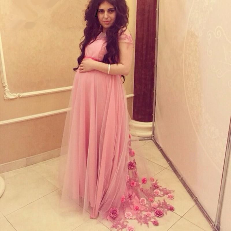 evening gowns for pregnant women
