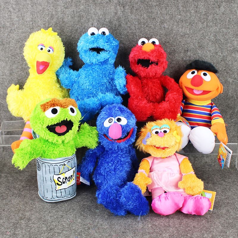 elmo cookie monster toys