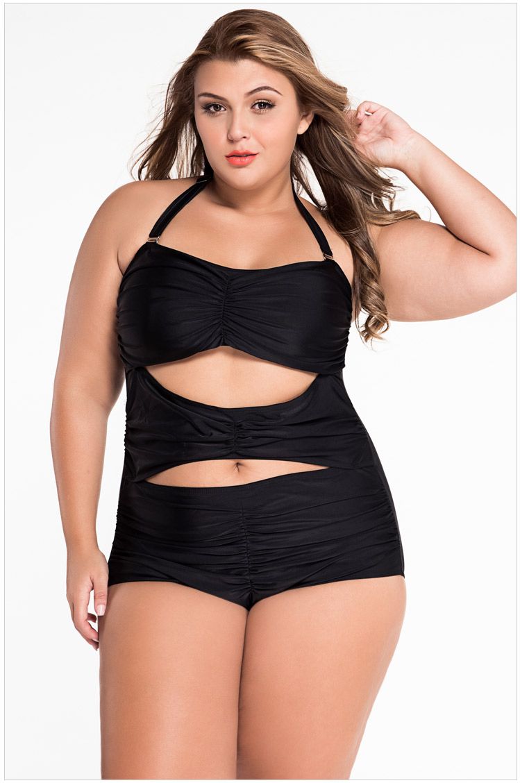 new plus size swimwear brazilian midriff baring women bikinis for brazilian plus size models