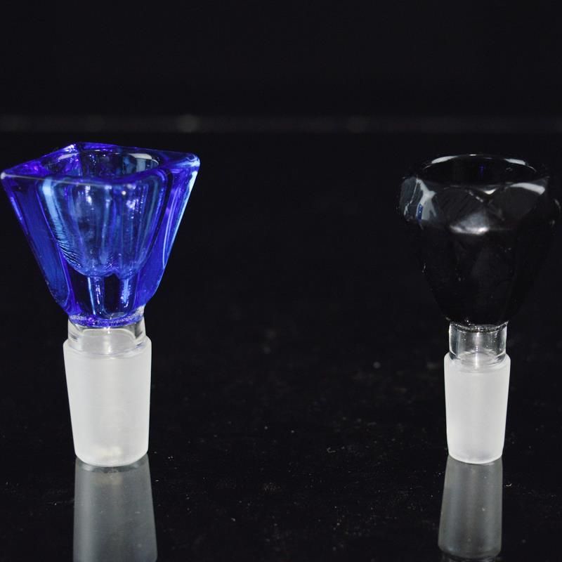 2019 Smoking Dogo Male Glass Bong Bowls 14mm 18mm Joint Skull Glass