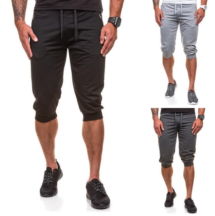 skinny jogger shorts