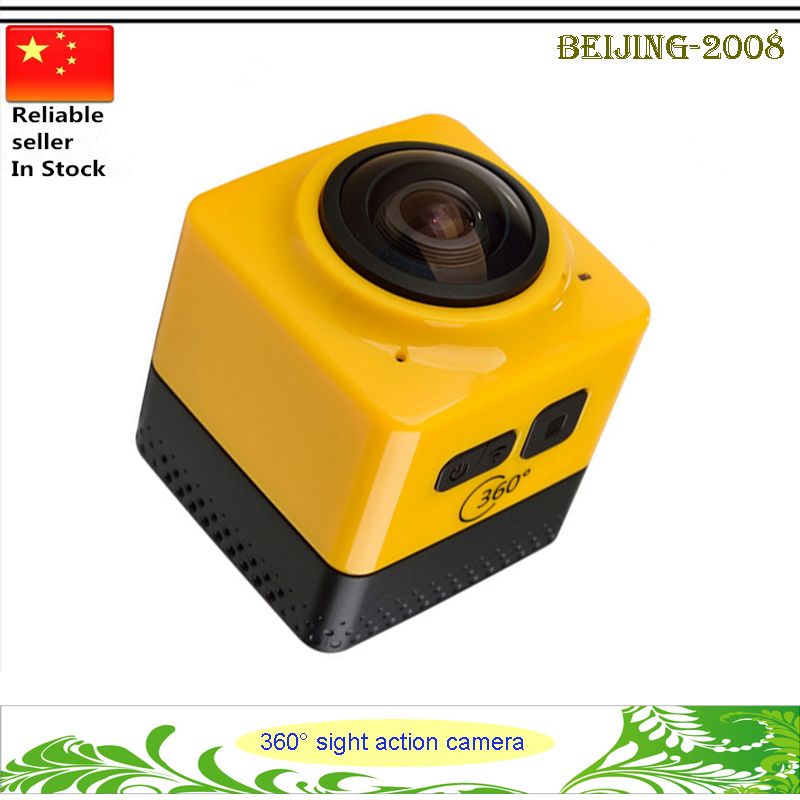 2016 New CUBE 360 Mini Sport Action Camera HD720P 360 Degree Panoramic