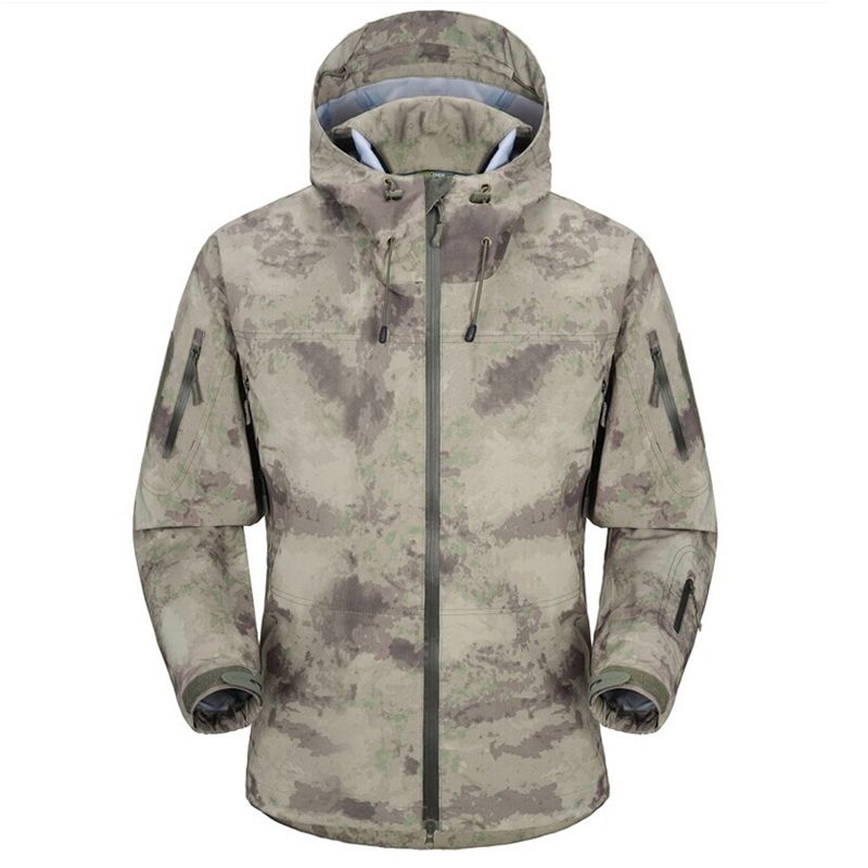 2021 Outdoor Camping Jacket Men Windstopper Hardshell Tactical Clothes ...