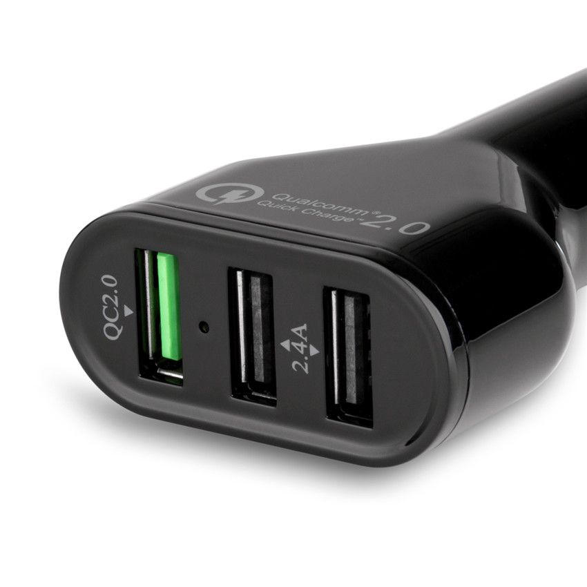 Quick Charge 2.0 USB 3 Ports 5V 2.4A Wall Charger USB Car