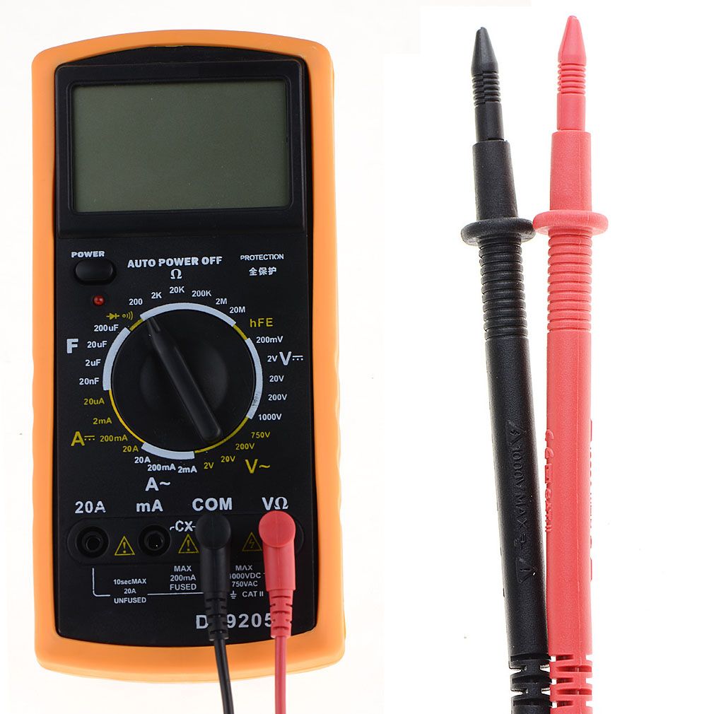 2020 Replacement Test Leads / Probes To Multimeter Fits Most Popular