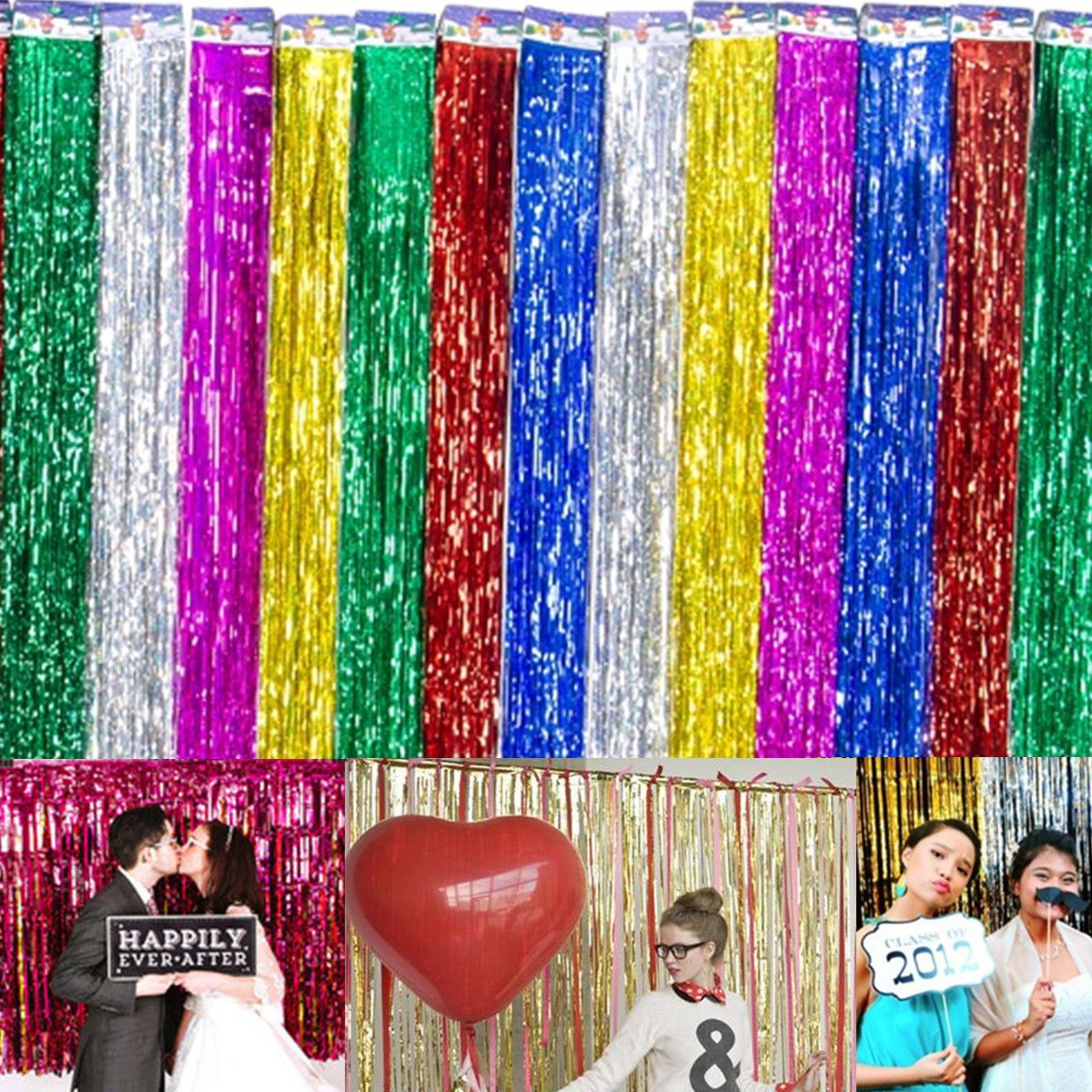 Wedding Decorations  Wedding Background Foil Party  Door 