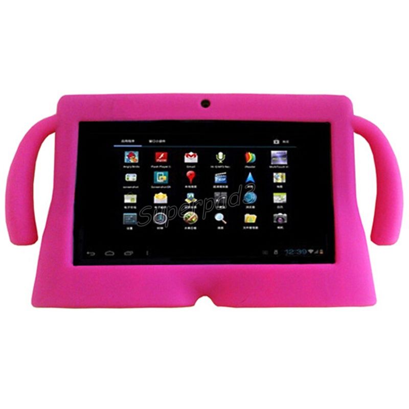 Wholesale Tablet PC Case Bags Q88 Silicone Tablet Case Cover 7 Inch For Kids Soft Rubber Gel Shock Proof Protective Case 