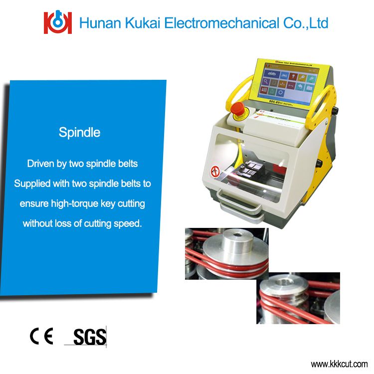 Laser Key Cutting Machine Auto Smart Locksmith Tools SEC E9 Duplicate