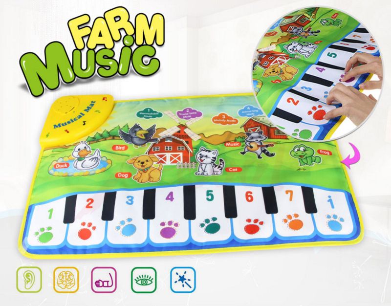 Acheter Tapis Musical 37x60cm Bebe Apprentissage Tapis Enfants Tapis De Jeu Bebe Piano Musique Cadeau Bebe Tapis Educatif Jouets Electroniques Pour Enfants De 6 36 Du Goahead Man Fr Dhgate Com