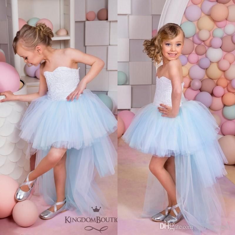 Flower Girls Toddler Kids Baby Princess Wedding Party Dress Tulle Tutu Skirt