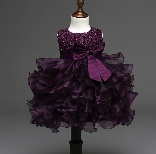 2020 0 2yrs Newborn 2016 Baby Flower Vest Baptism Summer Dresses