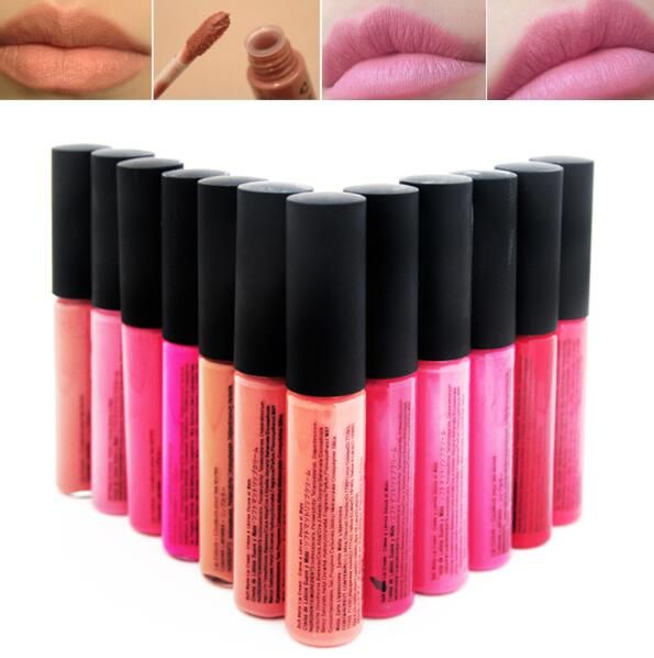 Nyx Soft Matte Lip Cream Lipstick 2016 Makeup Charming Long Lasting Daily Party Brand Glossy Makeup Lipsticks Lip Gloss Lipgloss 12 Colors