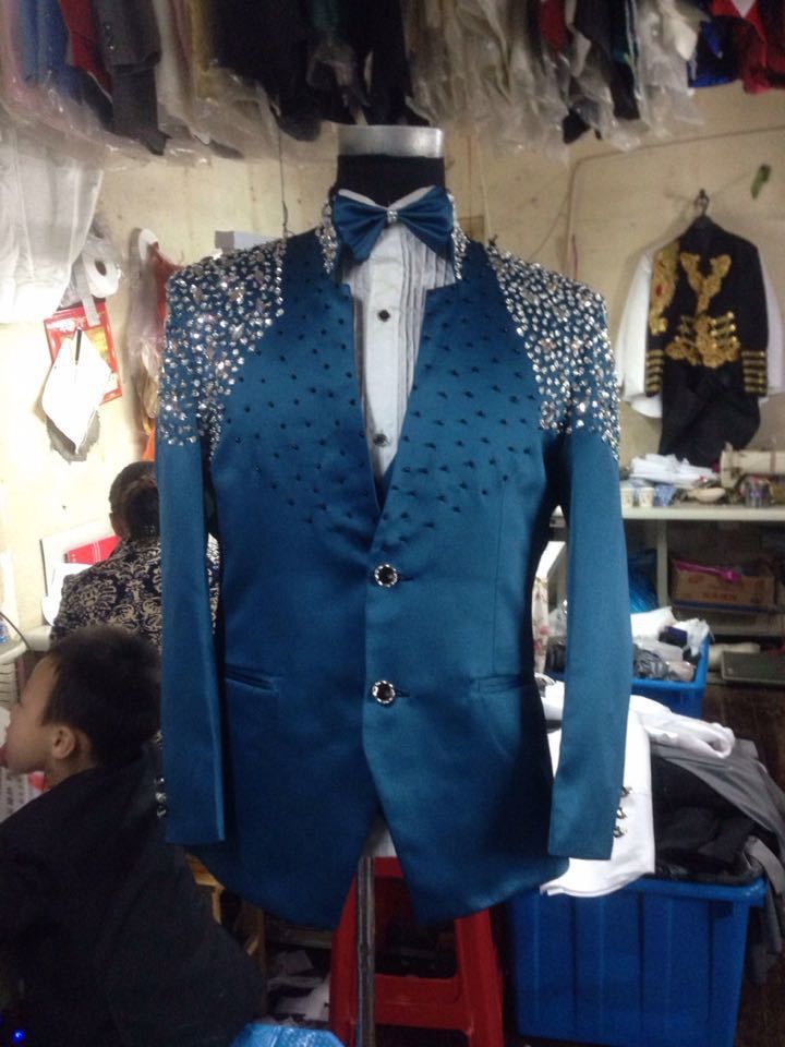 2020 Free Ship 100 Real Photos Handsewing Bead Luxury Black/Red/Blue