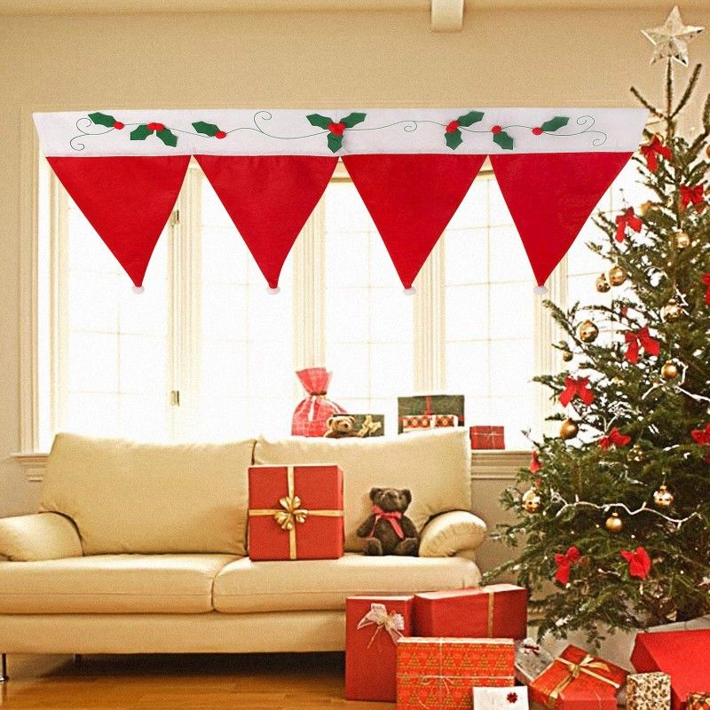 Decorazioni Natalizie Per Porte.Acquista Tenda Porte E Finestre Tenda Decorativa Natale Decorazioni La Casa In Casa Natale Festa Capodanno Cappello Di Babbo Natale Cap Wa0939 A 5 17 Dal Sunnytech Dhgate Com