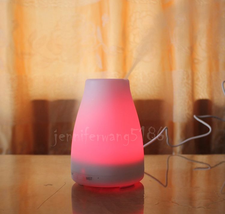 New High Quality 100ml LED Humidifier diffuser for aromatherapy diffuser ultrasonic essential oil diffuser DHL/Fedex 