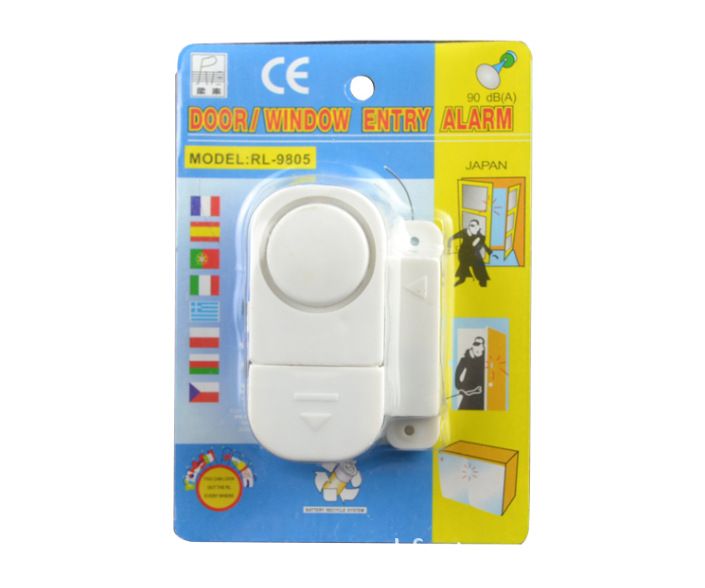 Magnetic Detector Door And Window Entry Warning Safety Burglar Alarm Wireless