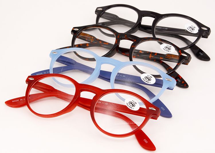 Wholesale Round Plastic Read Glasses For Women And Man Cheap Fashion