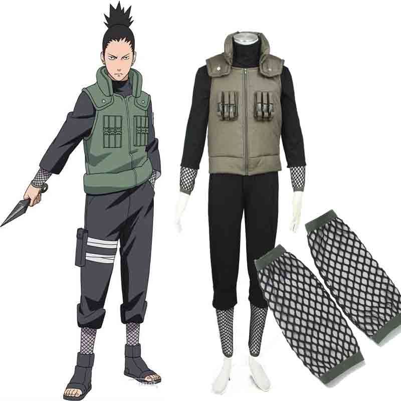 HOT Popular Japanese Anime Deluxe Naruto Costume Hatake Kakashi Men'S Naruto Cosplay Costume For