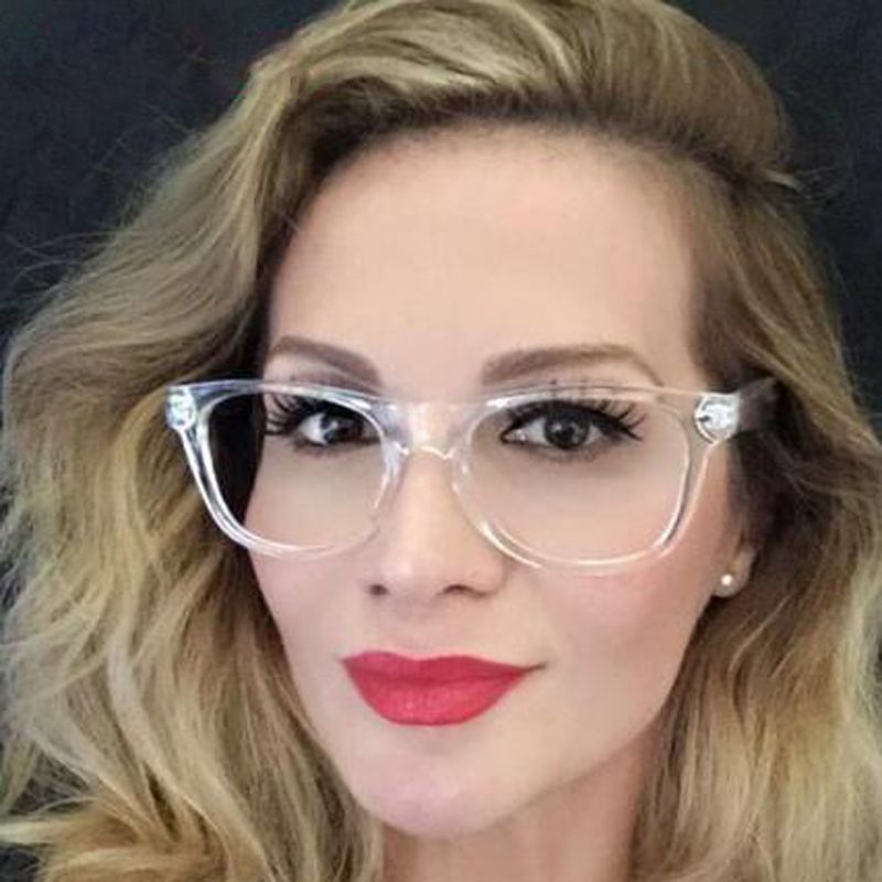 Montatura In Cristallo Trasparente Lenti Trasparenti Occhiali Da Vista In  Acetato Da Donna Con Montatura Quadrata Occhiali Montatura Occhiali Con  Lenti Trasparenti Montatura Occhiali YW125 Da 6,9 € | DHgate Italy