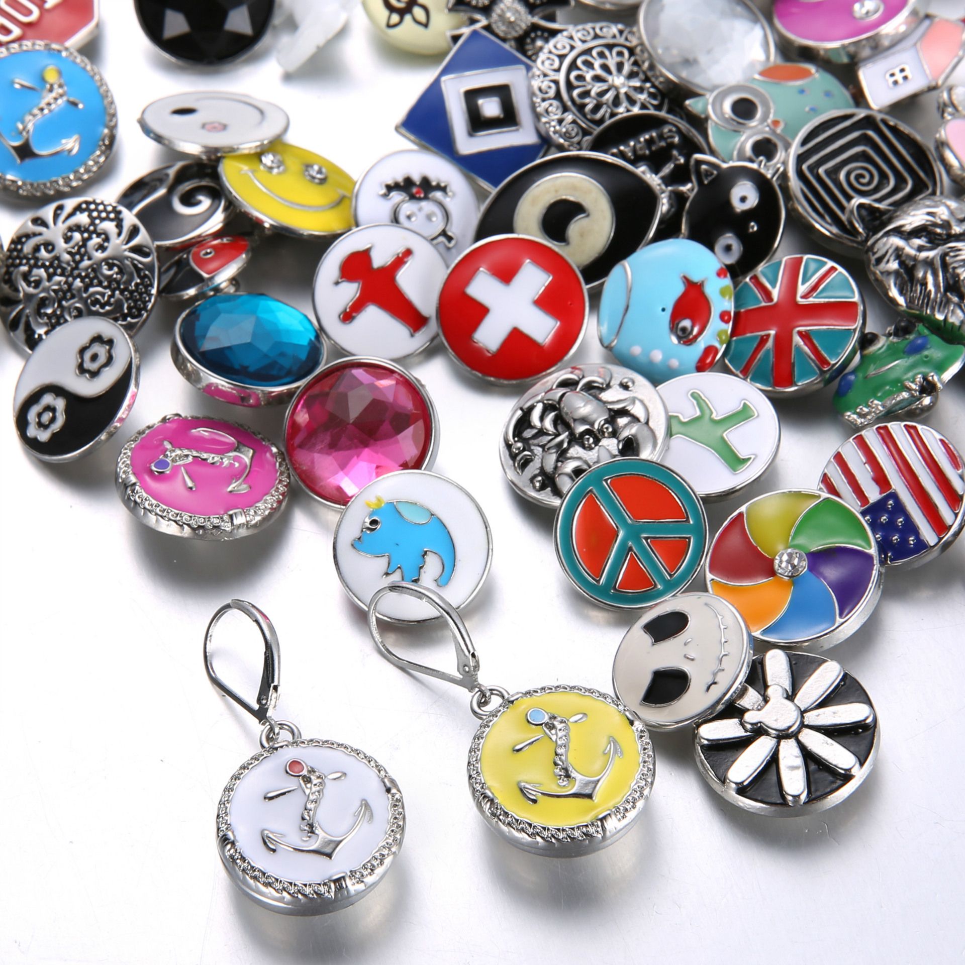 2020 Wholesale Noosa Ginger Snaps Jewelry Earring Ginger Snaps Earrings