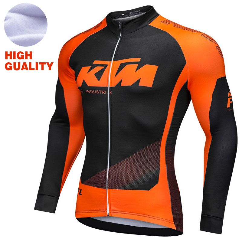 Men Winter Thermal Fleece Cycling Jersey Maillot Ciclismo NEW Cycling