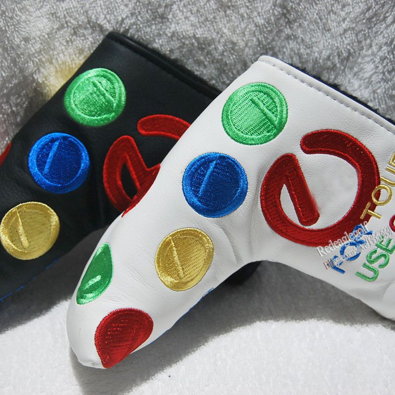 New Golf Putter Headcover PU Golf Headcover Letter T Headcover with