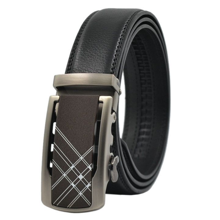 Cool Belts Part - 36: Luxury Fashion Belt Cool Belts For Men Genuine Leatherneedle Cheap Brand Belt Automatic Buckle Belt Cowskin Casual Wide Belts Seat Belt Leather Belts From ...
