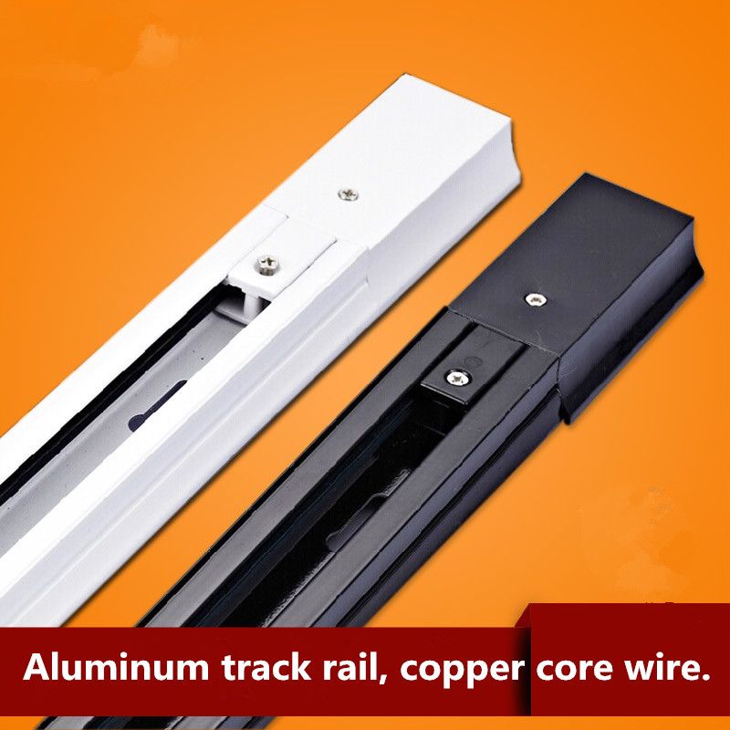 2019 0 5 Meter Aluminum Track Rail Accessories For All Light 2019 0 5 Meter Aluminum Track Rail Accessories For All Light Install Integration Fixture Ping Mall Lighting 2 Wires Rails From