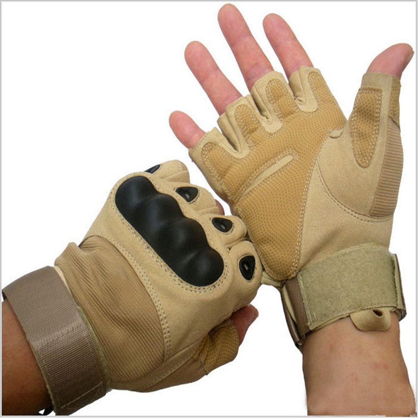2021 Hot Sale Tactical Gloves Outdoor Half Finger Army Gloves Antiskid Sports Microfiber Mens ...