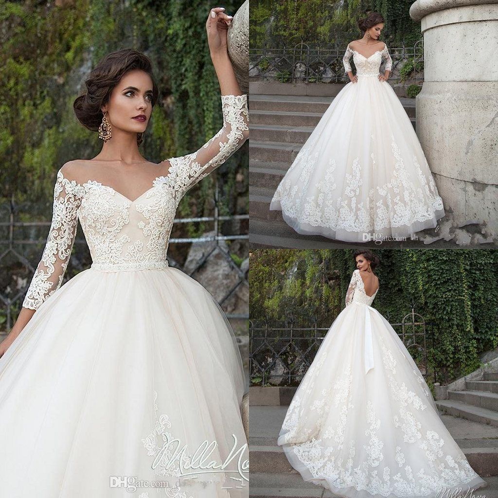 50 Best Models of Princess  Wedding  Dresses  2019 Sposa 21 