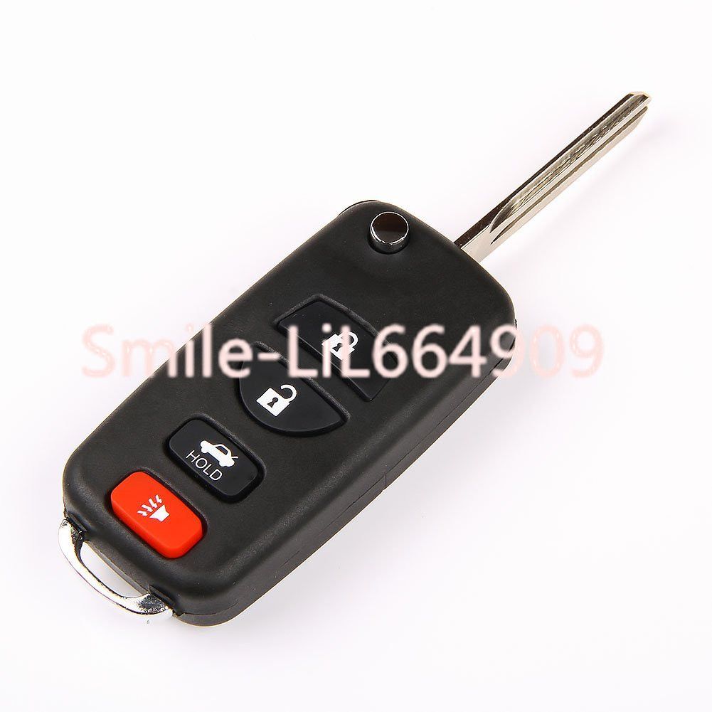 New Switch Folding Flip 4 Button Keyless Entry Fob Remote Key Case ... New Switch Folding Flip 4 Button Keyless Entry Fob Remote Key Case ...