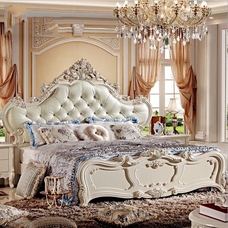40 Factory Price King Size Leather Modern European Solid Wood Bed Interesting Fashion Bedroom Furniture 40 Factory Price King Size Leather Modern European Solid Wood Bed Interesting Fashion Bedroom Furniture