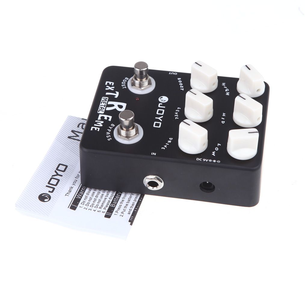 Black JOYO JF-17 Guitarra Violao Guitar Effec