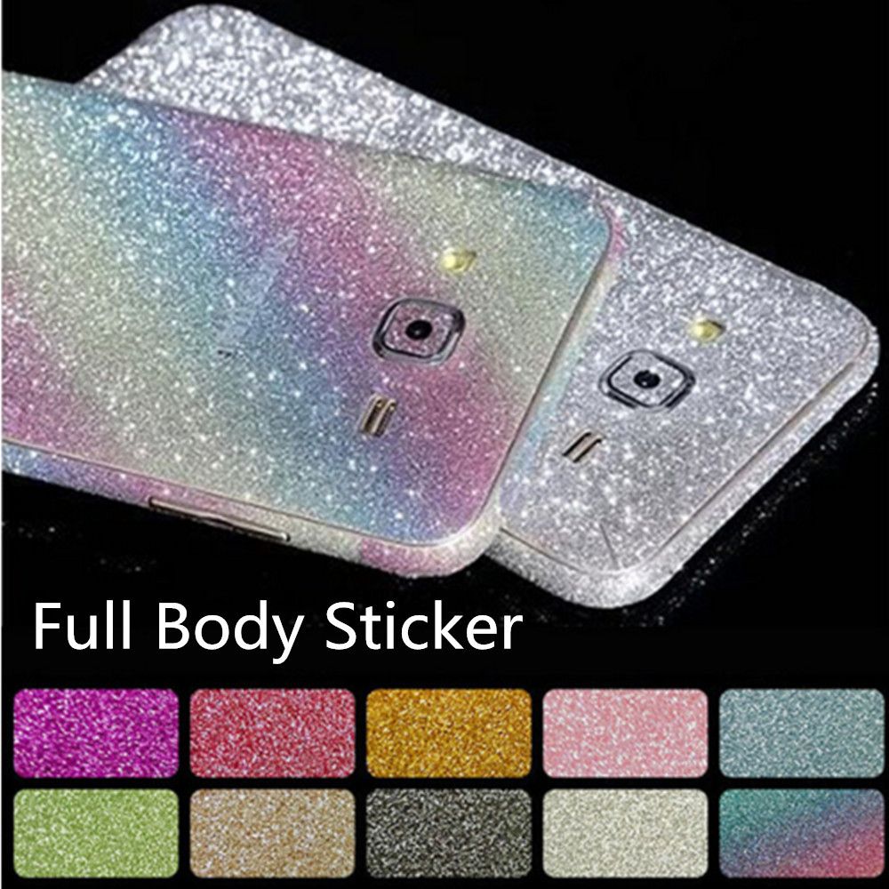 best glitter bling shiny full body sticker matte skin screen