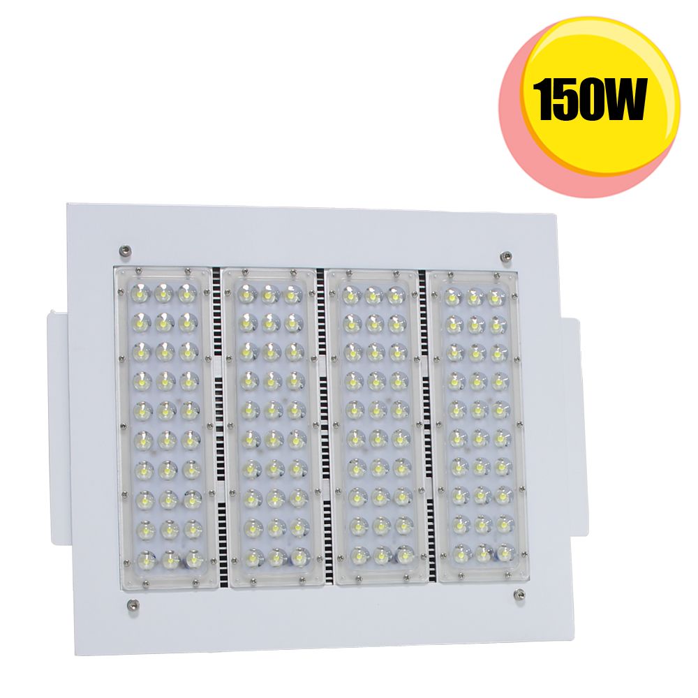 150 Watt Led Commercial Canopy Gas Station Light 6000k Cool White 150 Watt Led Commercial Canopy Gas Station Light 6000k Cool White Petrol Warehouse Parking Garages Ac100 277v Indoor Flood Bulbs Exterior