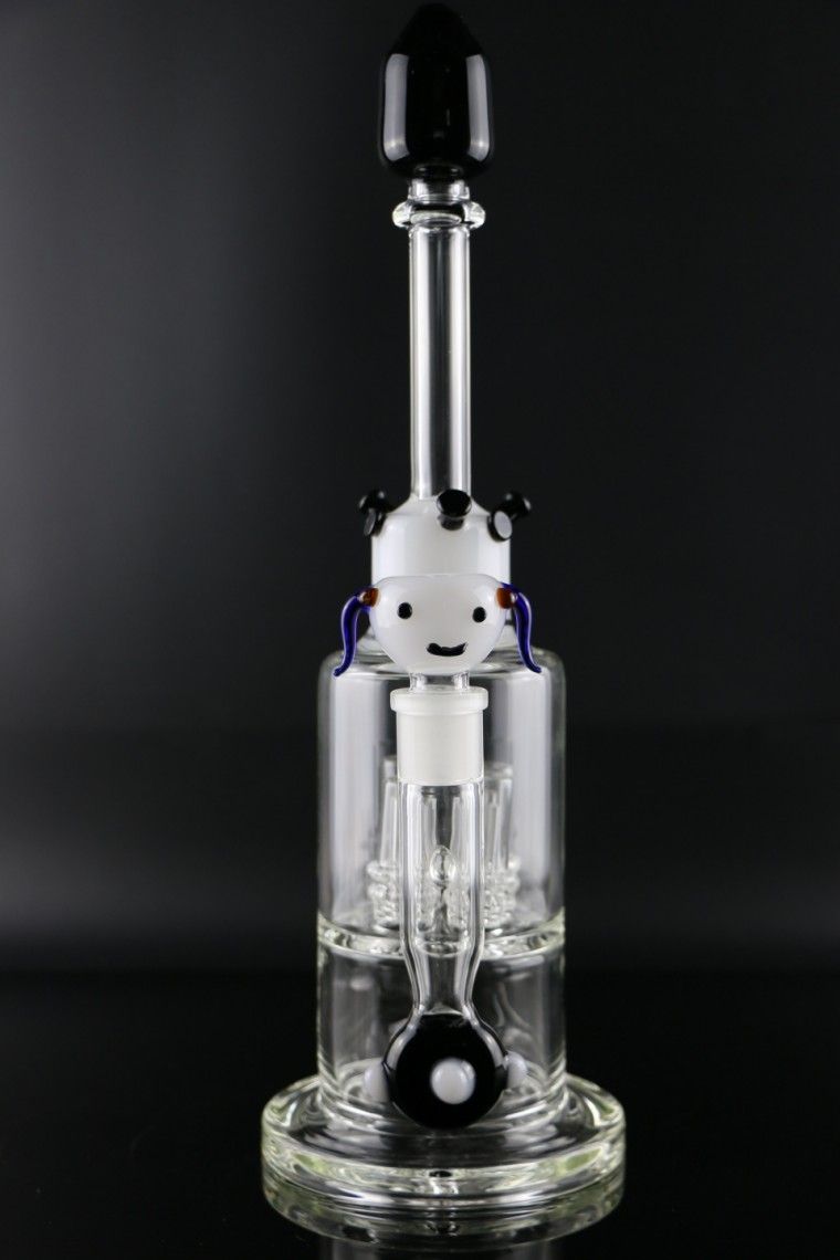Best White Girl Bong Unique Bongs With 4 Arms Perc Glass Water Pipe 13. ...