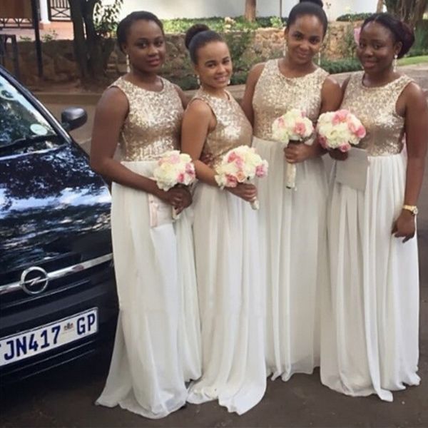 Ivory Maid of Honor Dresses