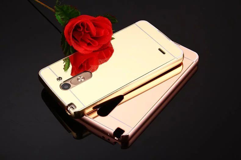 lg stylo 2 cases. cool bling mirror case+metal bumper for lg g stylo 2 stylus ls775/stylo g4 ls770/g3 d690/g4 plus alloy aluminum hybrid hard cover cell phone cases /