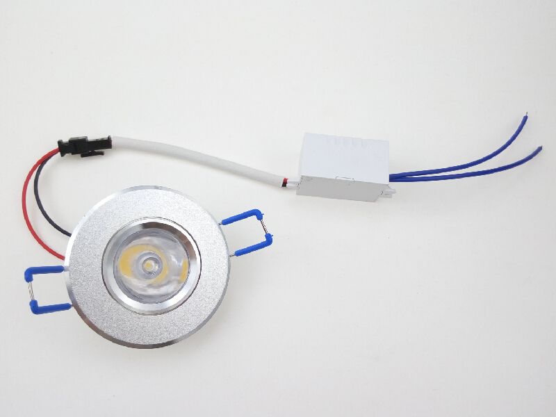 compre 1w 3w la lampara del techo del punto del led 12 voltios ronda empotrada downlight del bulbo blanco fresco blanco caliente blanco natural rojo