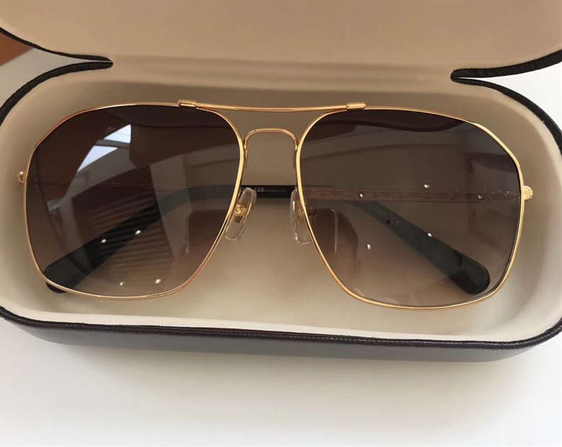 2017 Luxury Men Millionaire Evidence Sunglasses Gold Silve Black ...