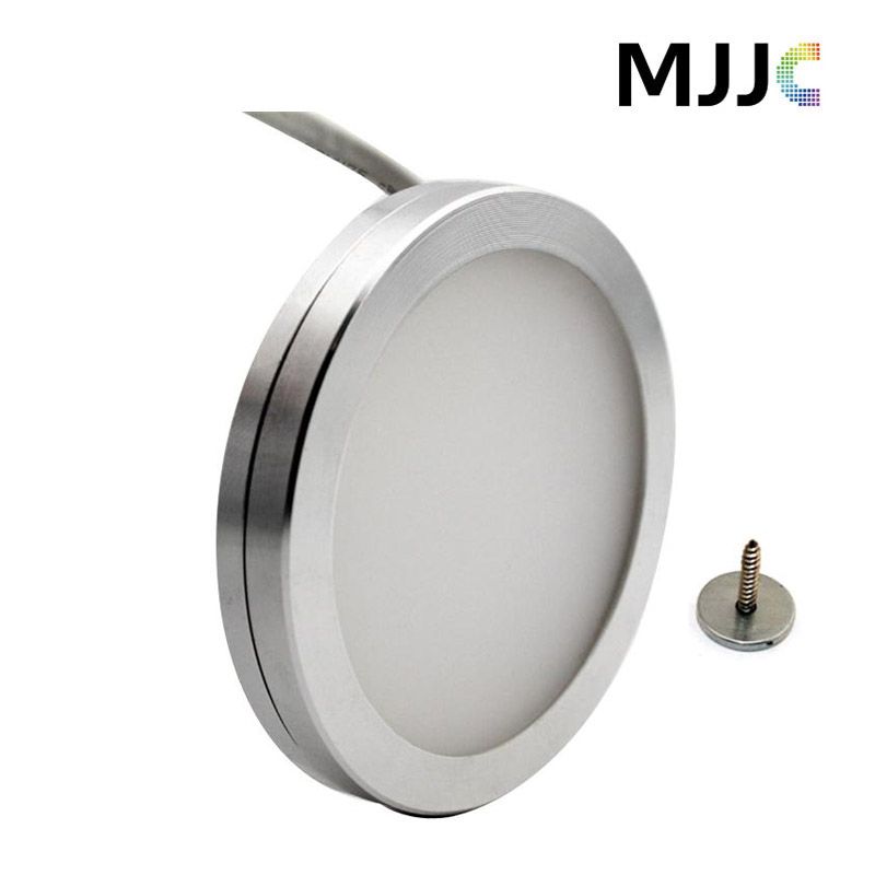 12v Dc 3w Dimmable Led Under Cabinet Lighting Puck Light Warm White 12v Dc 3w Dimmable Led Under Cabinet Lighting Puck Light Warm White Cool For Kitchen Counter Down Aluminum Alloy