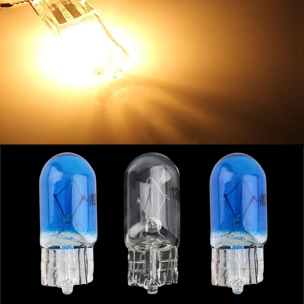 2021 T10 Halogen W5W 194/501 Cool White 5W Halogen Bulb Signal Interior