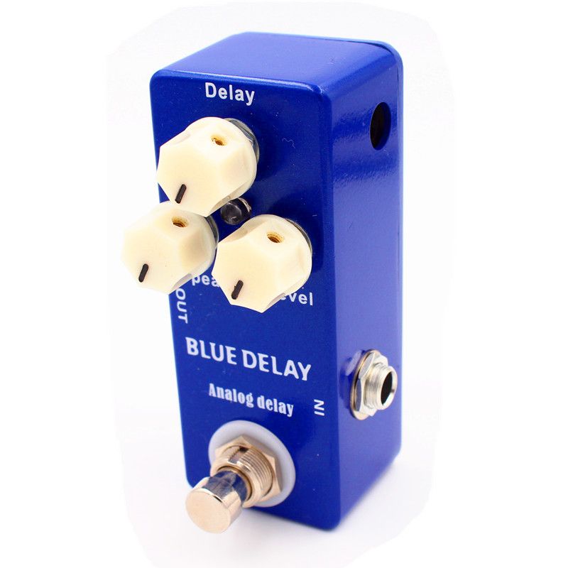 2019 Mini Blue Delay Guitar Effect Pedal Clone MAD Professor Deep Blue