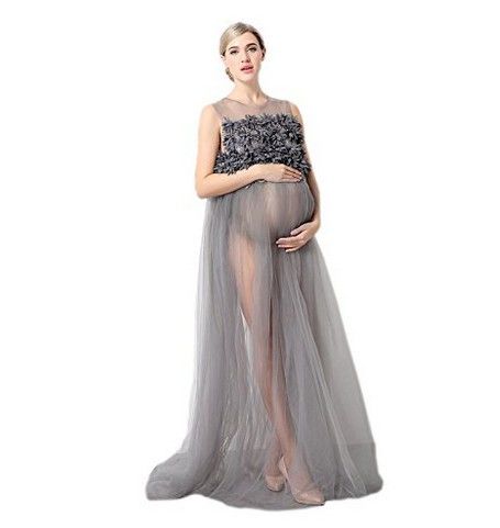 satin al bayan dokulen acik hamile elbisesi uzun kollu maksi dantel fotograf elbise tl259 94 dhgate comda