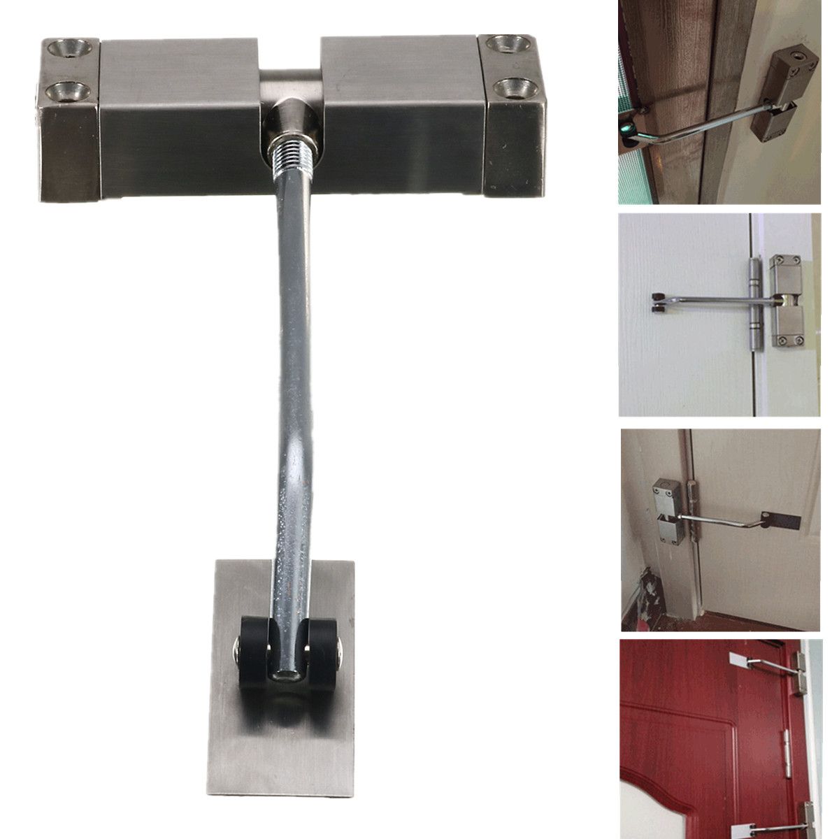 Adjustable Spring Door Closer Automatic Strength Hinge For Fire