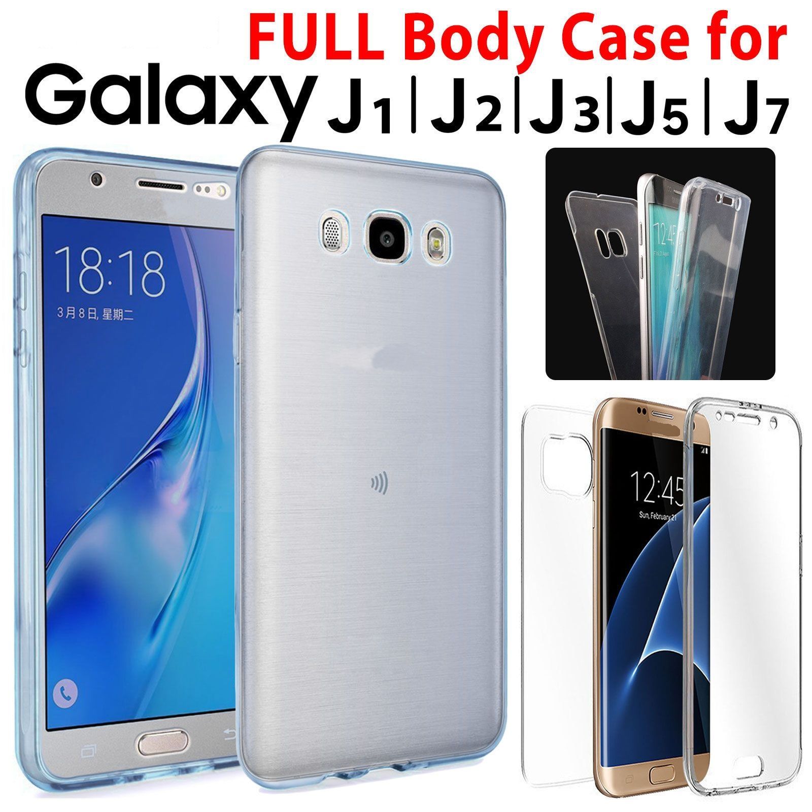 360 Degree Full Coverage Front & Back Shockproof Tpu Gel Clear Cover 360 Degree Full Coverage Front & Back Shockproof Tpu Gel Clear Cover For Samsung Galaxy J1 J2 J3 J5 J7 2016 J100c07 Cell Phone Case Wholesale Clear Cell