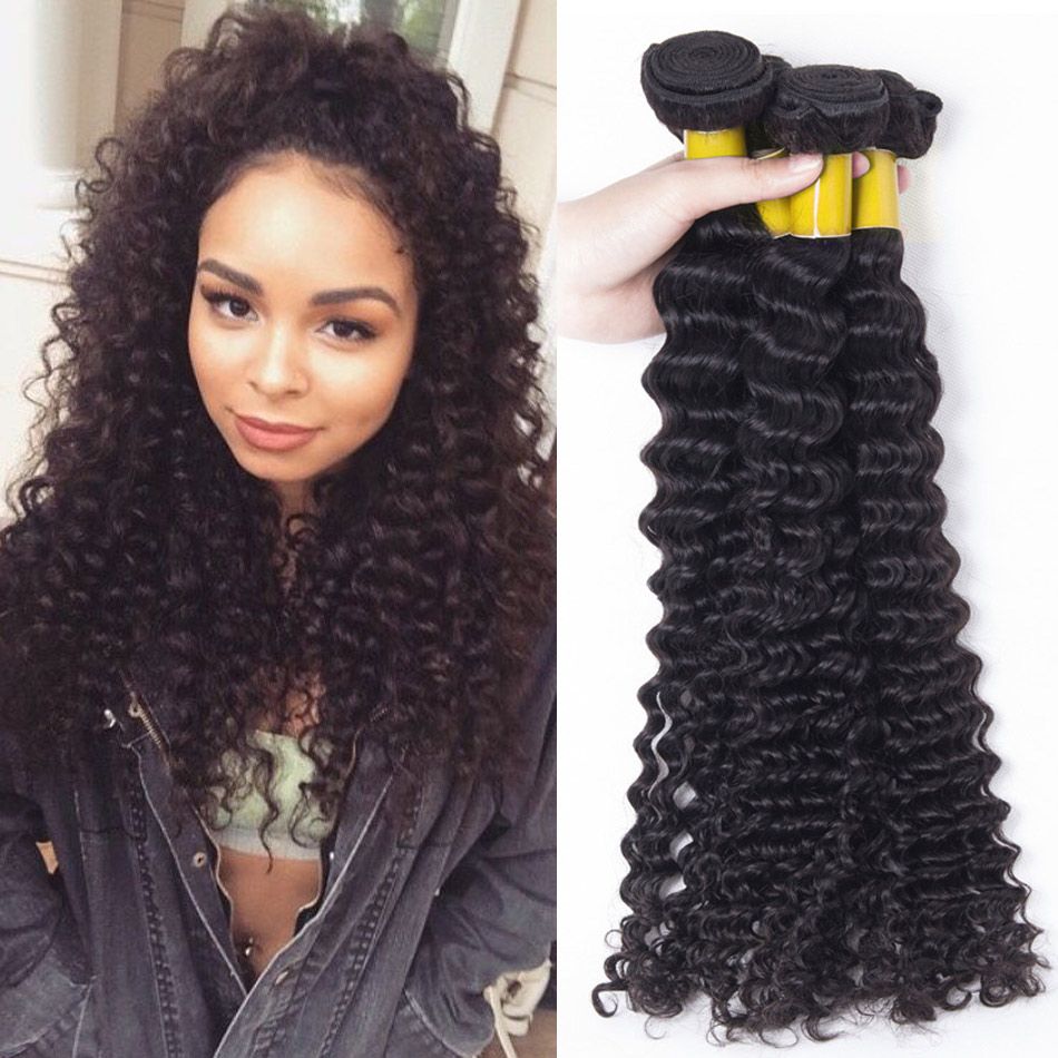 Wholesale Hot Nice Dream Products Brazilian Deep Curly Hair Grade