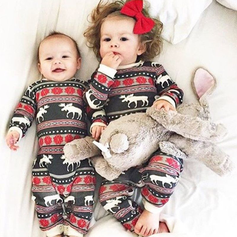 baby christmas reindeer outfit