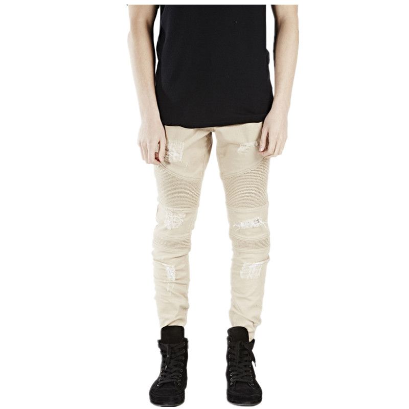 biker jogger jeans