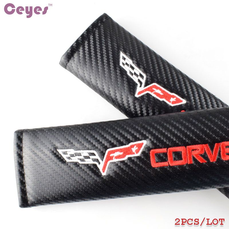2019 Car Seat Belt Cover Carbon Fiber Shoulder Pads For Corvette C6 C5 C7 C3 Safety Belt Cover Car Styling From Yikogo 4 53 Dhgate Com